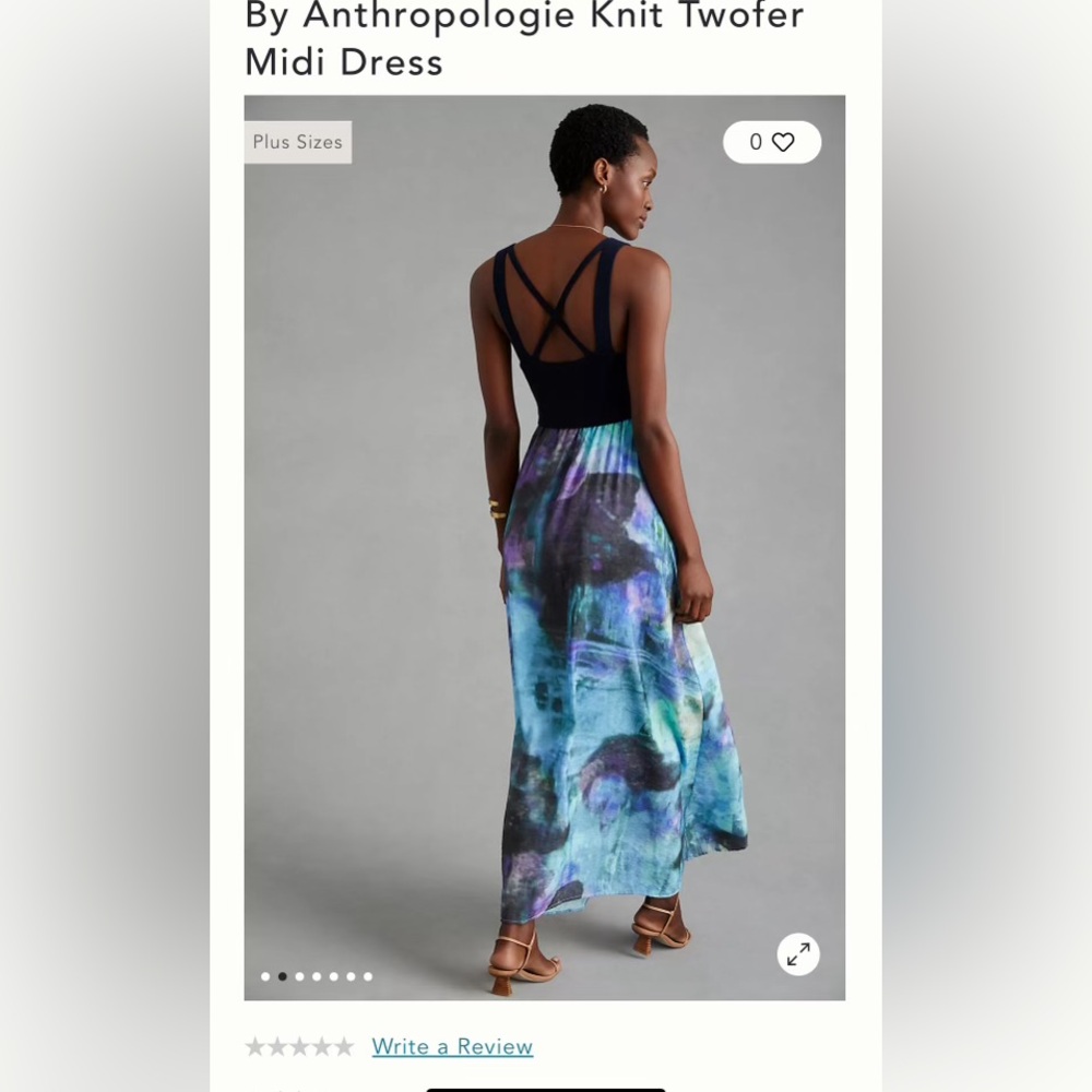 Anthropologie Maxi Dress